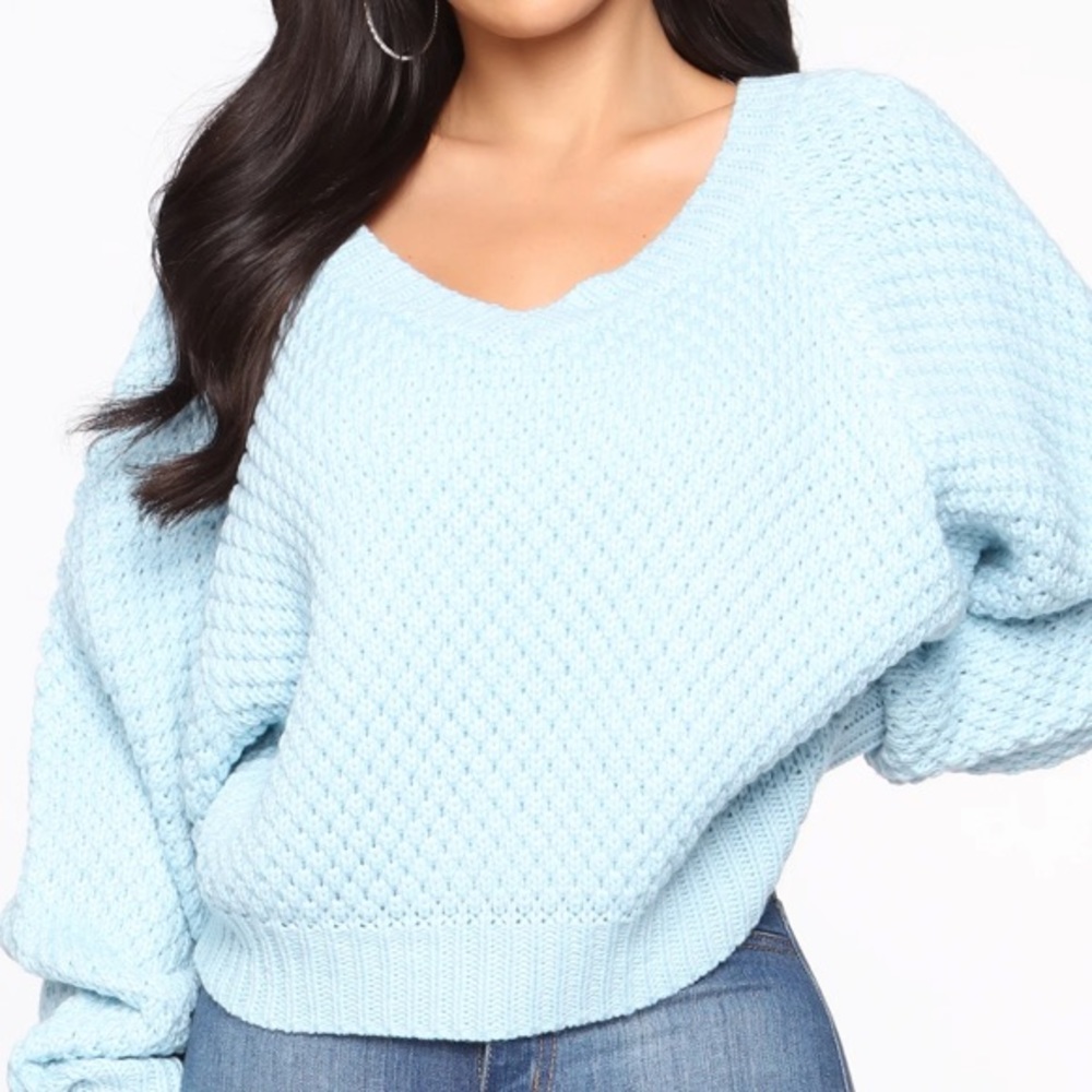 Blue sweater - Picture 3 of 5